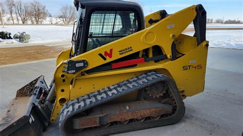 wacker neuson skid steer reviews|wacker neuson st45 reviews.